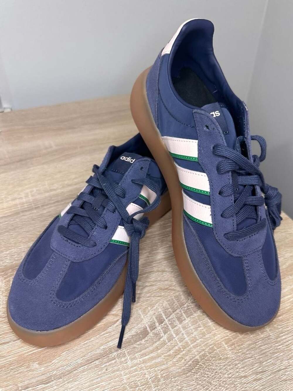 Adidas NWOT Barreda Decode Shoes Navy Blue Gum Sole, Sz 7.5